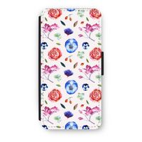 Bloemetjes: iPhone 8 Flip Hoesje