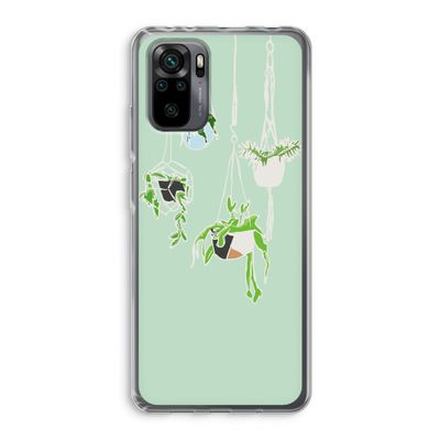 Hang In There: Xiaomi Redmi Note 10 Pro Transparant Hoesje