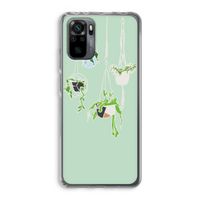 Hang In There: Xiaomi Redmi Note 10 Pro Transparant Hoesje