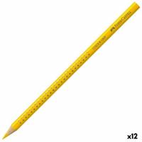 Kleurpotloden Faber-Castell Colour Grip Geel (12 Stuks) - thumbnail
