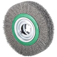 Lessmann 377089 Ronde borstel D. 250 mm draaddikte 0,35 mm VA 60 mm 3600min 1 stuk(s) - thumbnail