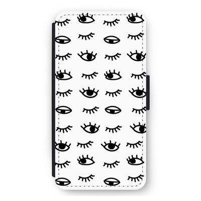 Eye pattern #2: iPhone 11 Flip Hoesje