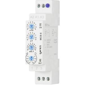 ENTES 101584 MCB-8 Tijdrelais Multifunctioneel 24 V/DC, 24 V/AC, 230 V/AC 1 stuk(s) Tijdsduur: 0.1 s - 30 h 1x wisselcontact