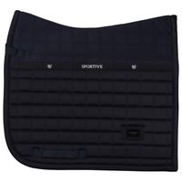 Zadeldek Equestrian Stockholm Sportive Navy, Springen paard in donkerblauw - thumbnail