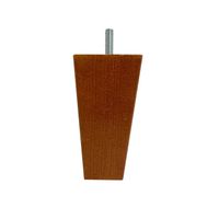 Tapse kersen houten meubelpoot 13 cm (M8) - thumbnail