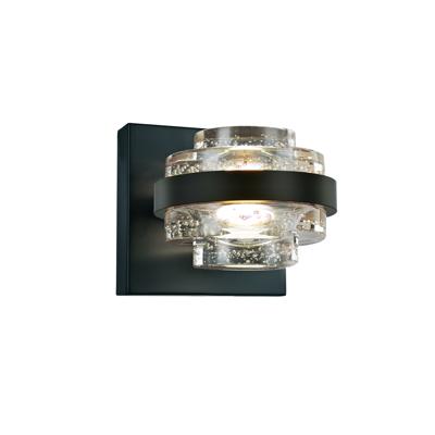 Highlight WandlampDynasty zwart met helder glas - W3508.20