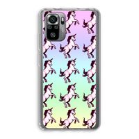Musketon Unicorn: Xiaomi Redmi Note 10S Transparant Hoesje