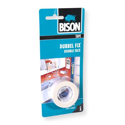 Bison 1799000104 1493044 2-zijdig plakband wit