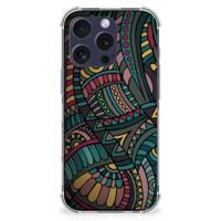 iPhone 16 Pro Max Doorzichtige Silicone Hoesje Aztec