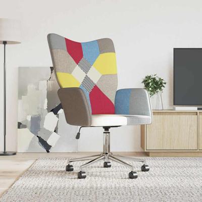 Relaxstoel patchwork stof