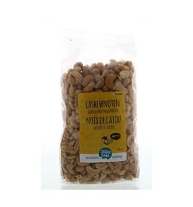 Cashewnoten geroosterd met zout bio