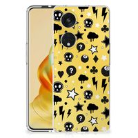Silicone Back Case OPPO Reno8 T 5G Punk Geel