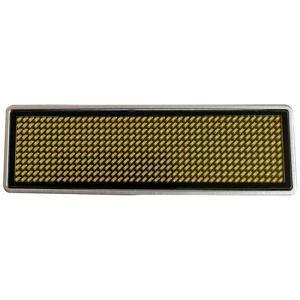 Shenzhen LeSun LED-naamplaatje Oranje 44 x 11 Pixel (b x h x d) 93 x 30 x 6 mm 125912