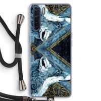 Golden Fox: Oppo A91 Transparant Hoesje met koord