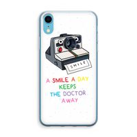 Smile: iPhone XR Transparant Hoesje