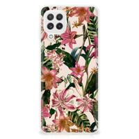 Samsung Galaxy A22 4G | M22 | TPU Case | Flowers