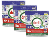 Dreft Platinum regular vaatwastabletten - 258 stuks