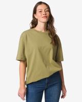 HEMA Dames T-shirt Do jersey groen (groen)