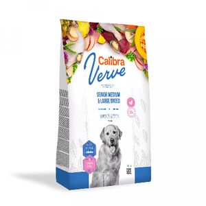 Calibra Verve Graanvrij Senior Medium/Large Hondenvoer - Kip en Eend - 12kg