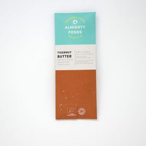 Almighty Foods Biologische Tigernut Butter Chocolate Bar 30 Gram