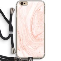 Peach bath: iPhone 6 / 6S Transparant Hoesje met koord