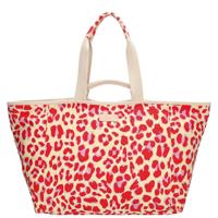 PE Florence Strandtas Leisure Leopard Red