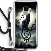 Moonlight Companions: Samsung Galaxy S9 Transparant Hoesje met koord