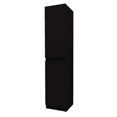 Kolomkast BWS Jupiter 160 cm 2 Deuren Zwart Boss & Wessing