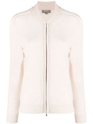 N.Peal veste bomber en cachemire biologique - Rose