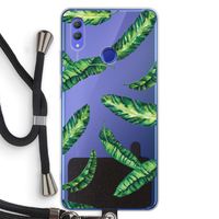 Lange bladeren: Honor Note 10 Transparant Hoesje met koord Lange bladeren: Honor Note 10 Transparant Hoesje met koord