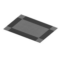 Grijze achtergrond elegante stijl elegante vinyl placemats Grijze achtergrond elegante stijl elegante vinyl placemats