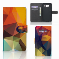 Samsung Galaxy J7 2016 Book Case Polygon Color - thumbnail