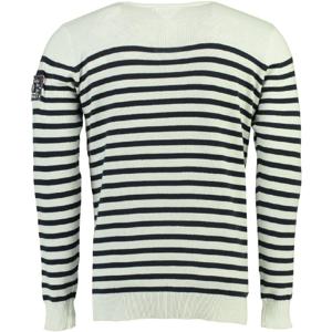GN - heren sweater print - ronde hals - Nautic