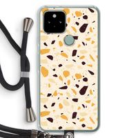 Terrazzo N°13: Pixel 5 Transparant Hoesje met koord
