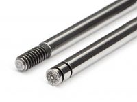 Shock shaft 3x36mm (stainless steel)(2pcs)