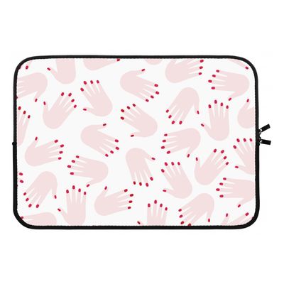 Hands pink: Laptop sleeve 13 inch
