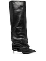 Le Silla Andy 120mm pointed-toe boots - Noir - thumbnail