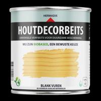 Hermadix Houtdecor Verfbeits Transparant - Blank Vuren