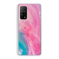 Roze explosie: Xiaomi Mi 10T 5G Transparant Hoesje
