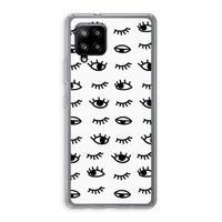 Eye pattern #2: Samsung Galaxy A42 5G Transparant Hoesje