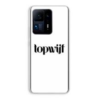 Topwijf Wit: Xiaomi Mi Mix 4 Transparant Hoesje