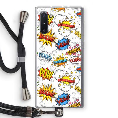 Pow Smack: Samsung Galaxy Note 10 Transparant Hoesje met koord