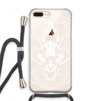 Oh Deer: iPhone 7 PLUS Transparant Hoesje met koord