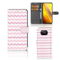Xiaomi Poco X3 | Poco X3 Pro | Telefoon Hoesje | Waves Roze