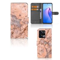 OPPO Reno8 Pro | Bookcase | Marmer Oranje