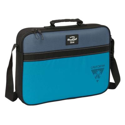 Schooltas BlackFit8 California Blauw Zwart 38 x 28 x 6 cm