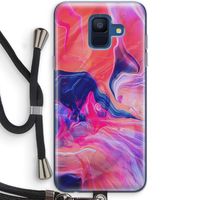 Earth And Ocean: Samsung Galaxy A6 (2018) Transparant Hoesje met koord Earth And Ocean: Samsung Galaxy A6 (2018) Transparant Hoesje met koord