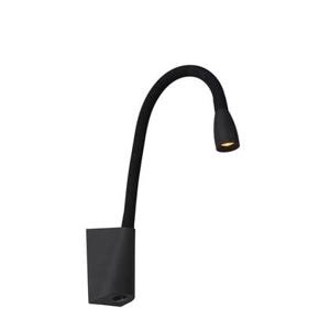 Lucide GALEN-LED Bedlamp 1xGeïntegreerde LED - Zwart