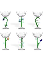 Ichendorf Milano lot de 6 verres à champagne Botanica - Vert