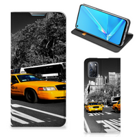 OPPO A52 | A72 Book Cover New York Taxi